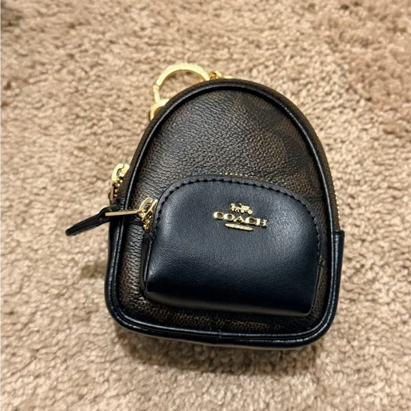 Coach Etta Flap Bag + Backpack Charm - Picture 12 of 15